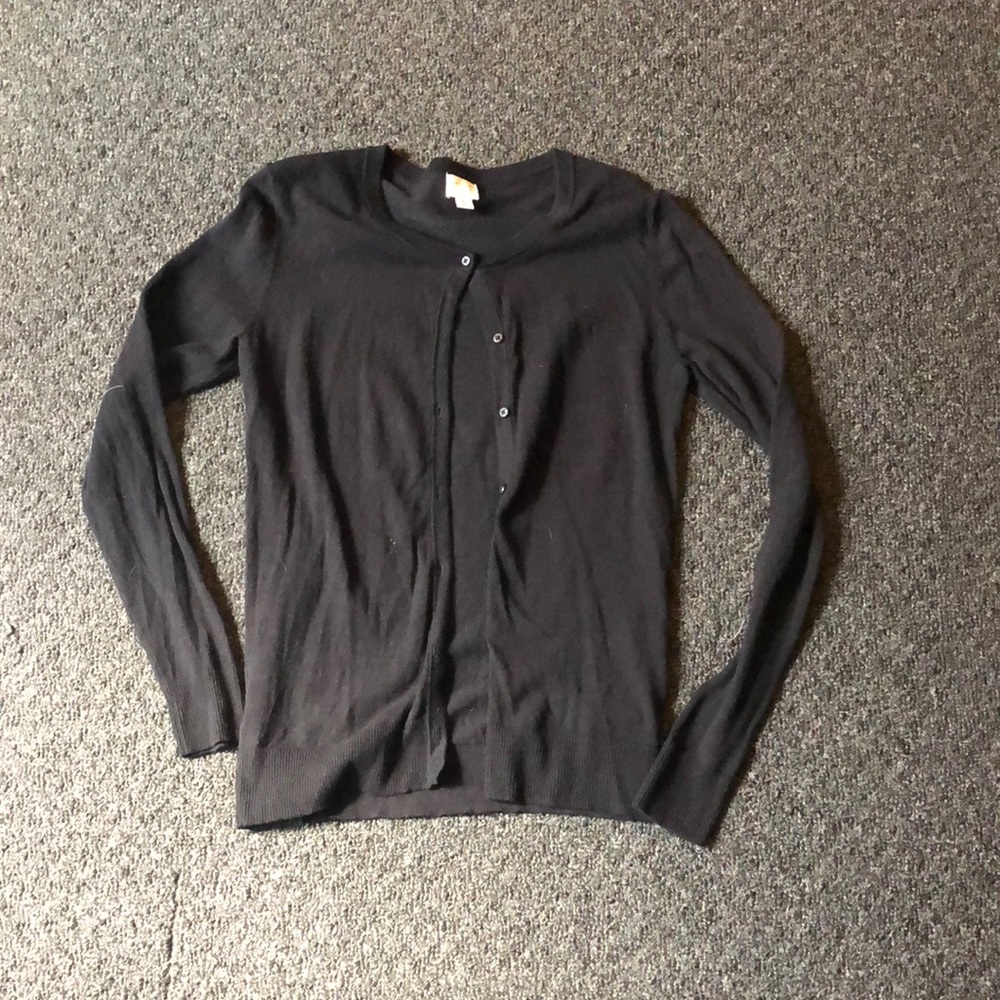 NWOT Black cardigan